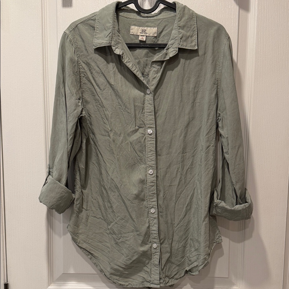 Thread & Supply Sage Green Casual Shirt